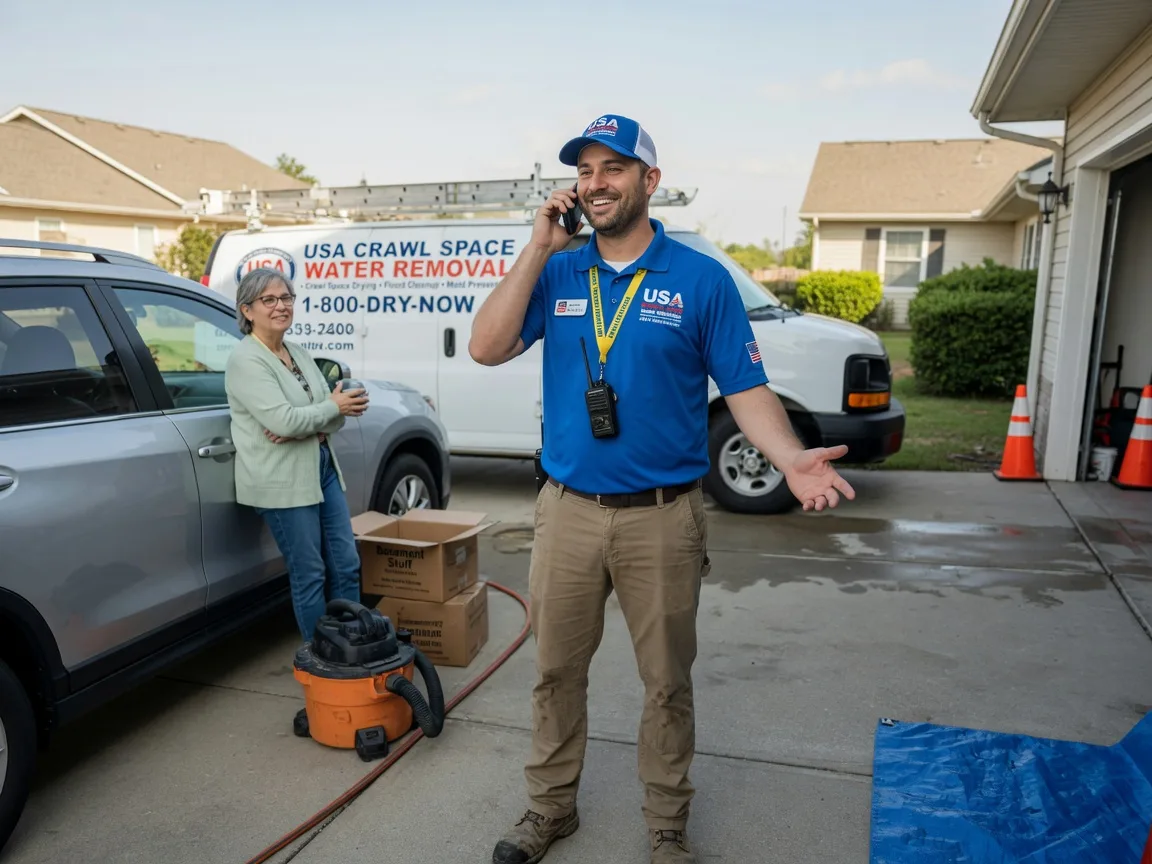 Crawl Space Water Removal Quitman, AR FAQs